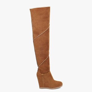 Ugg Classic Mondri OTK Women Fashion Boots Brown (7295LXVYJ)